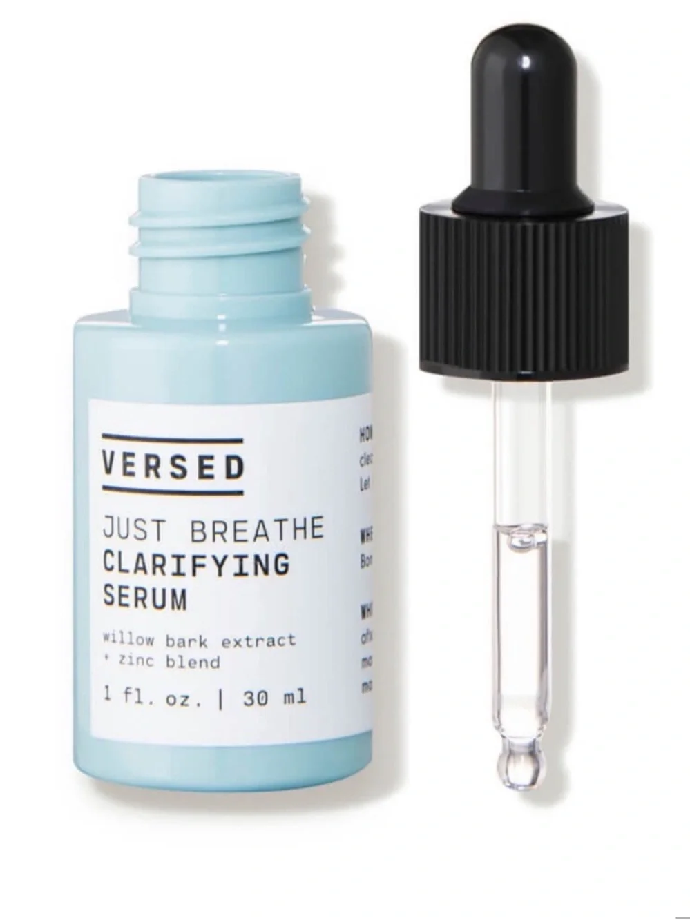 Versed Just Breathe Clarifying Serum - Light Blue